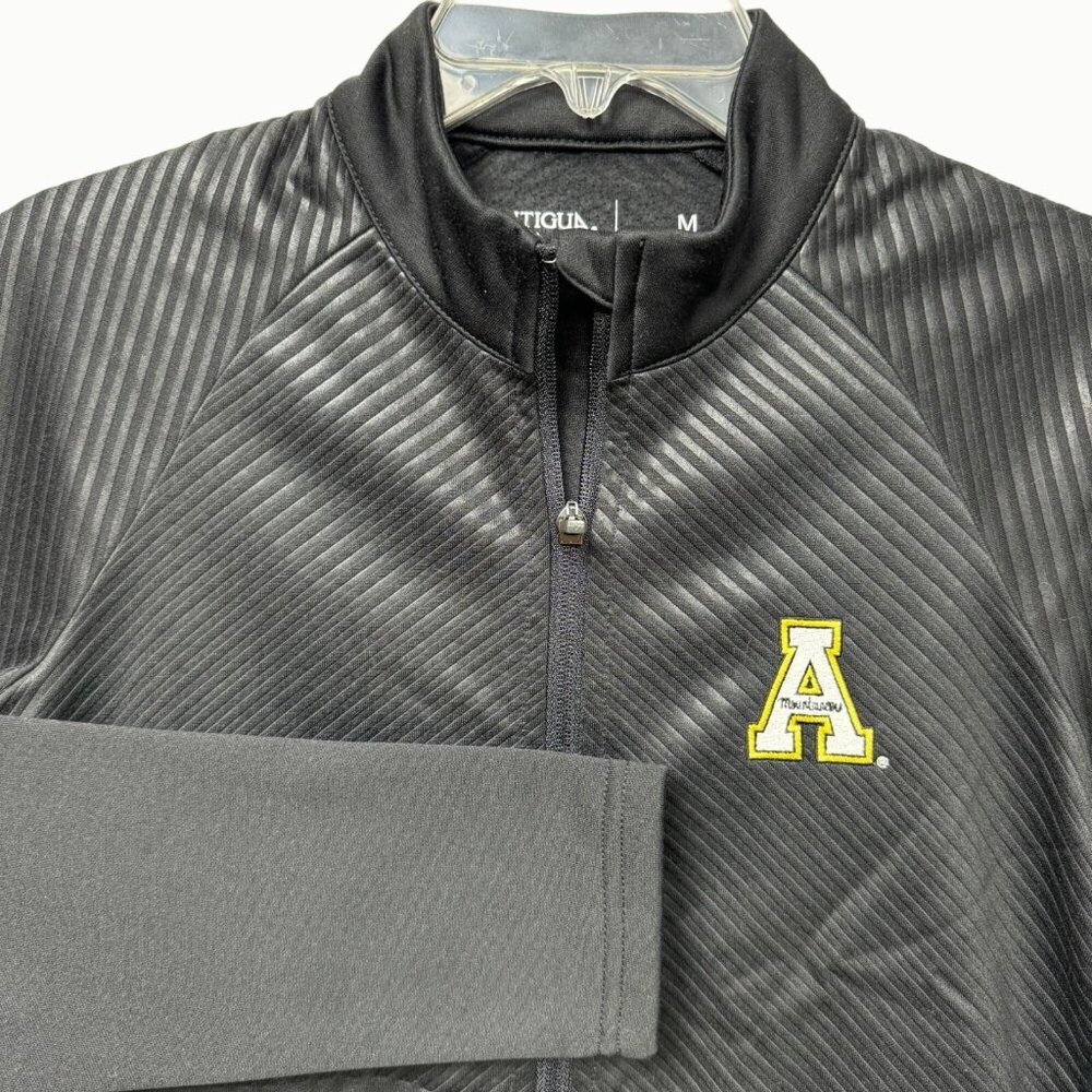 Antigua Appalachian State Mountaineers Black Full Zip Jacket Womens M - Picture 2 of 10